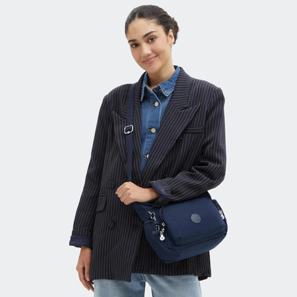 Kipling Borsetta Tracolla Multitasche in Tessuto Blue GABB S INFINITE BLUE Kipling 