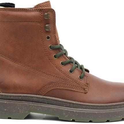 Anfibi Uomo Pelle Cuoio RED ROCK BOOT COGNAC 064 Jeep Footwear 