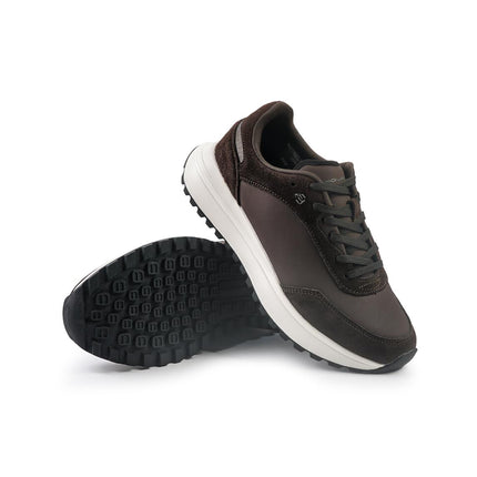 Piquadro Sneakers Uomo in Pelle Marrone 7701 COFFEE Piquadro 