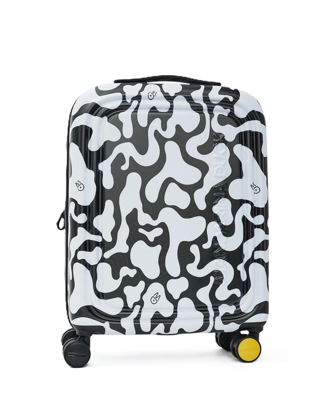Mandarina Duck Trolley Cabina Bagaglio a Mano Espandibile 4 Ruote Fantasia UJV24 LOGODUCK MOIRE Mandarina Duck 
