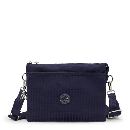 Kipling Borsa Pochette con Tracolla in Tessuto Notturno Blue RIRI L NOTTURNO Kipling 
