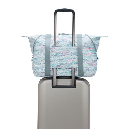 Kipling Borsone Shopper Viaggio ART M PALMTREE LEAVES Kipling 