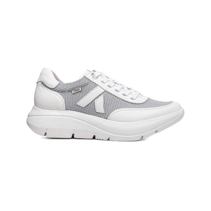 Callaghan Sneakers Algoritmo Donna in Pelle Bianca - MARIO SPATARELLA