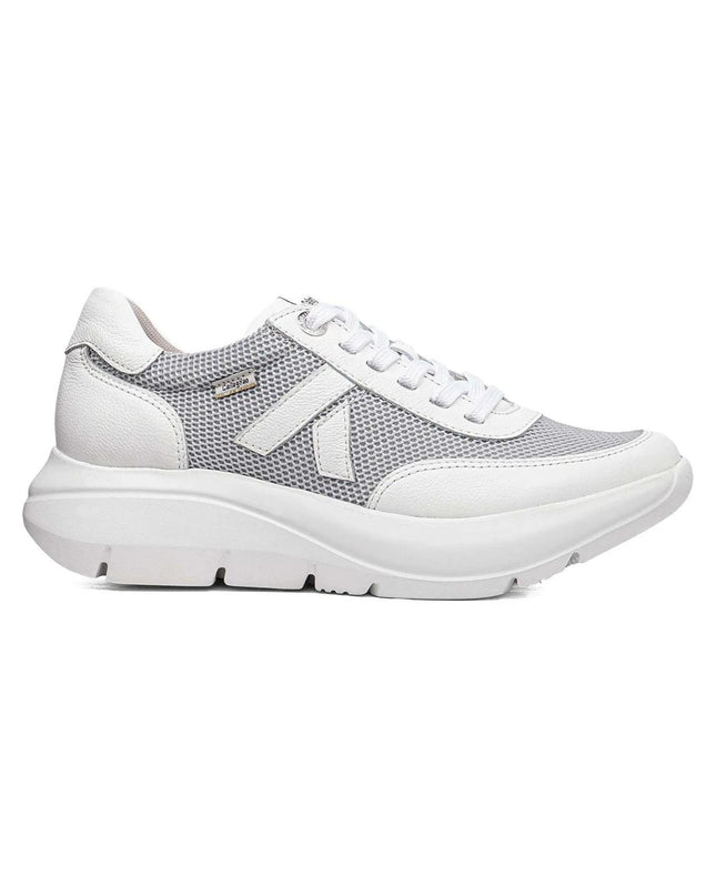 Callaghan Sneakers Algoritmo Donna in Pelle Bianca - MARIO SPATARELLA