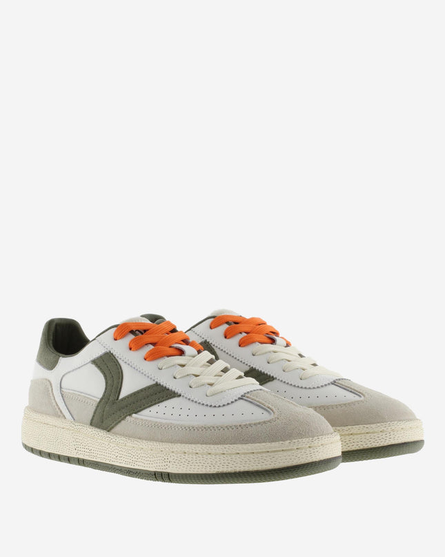 Victoria Sneakers Bassa Uomo in Pelle Verde Kaki Multi 8806118 SMASH URBAN KAKI Victoria 