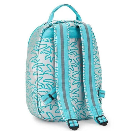 Zaino Porta Computer 11 Pollici Fantasia SEOUL S METALLIC PALM Kipling 