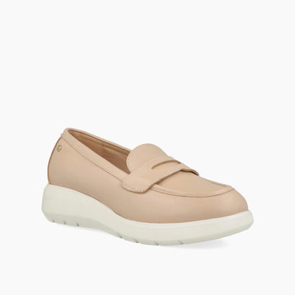 Impronte Mocassini con Zeppa in Pelle Nude MOKA PINK Impronte 