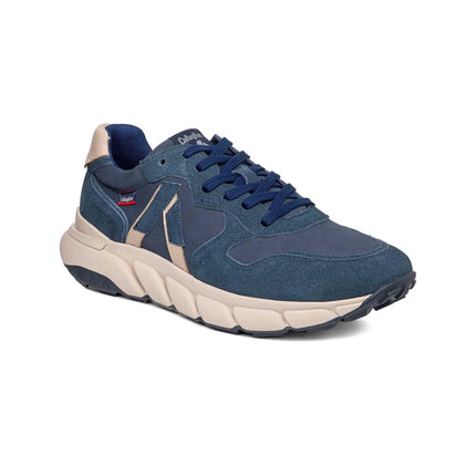 Callaghan Sneakers Uomo in Camoscio Blu 63800 ROCKER BLUE Callaghan 