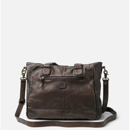 Biba Borsa Organizer con Tracolla in Pelle Marrone - MARIO SPATARELLA