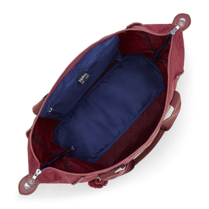 Kipling Borsone Shopper Viaggio in Tessuto Lounge Wine - MARIO SPATARELLA