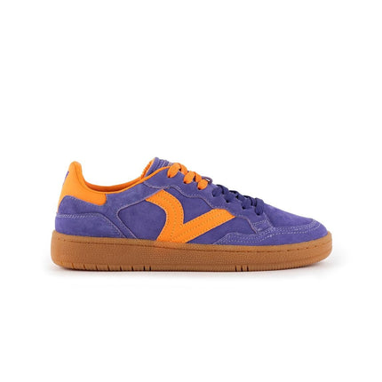 Victoria Sneakers Bassa Donna in Pelle Viola Multi - MARIO SPATARELLA