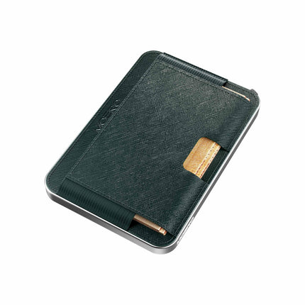 Moero M2 Pro Saffiano Green Portafoglio Slim M2 PRO SAFFIANO GREEN CARD GREY Moero 