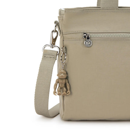 Borsa Lavoro Kipling Lapdop 13 Pollici con Tracolla in Tessuto Beige ELYSIA WORK S BOHO TAN Kipling 