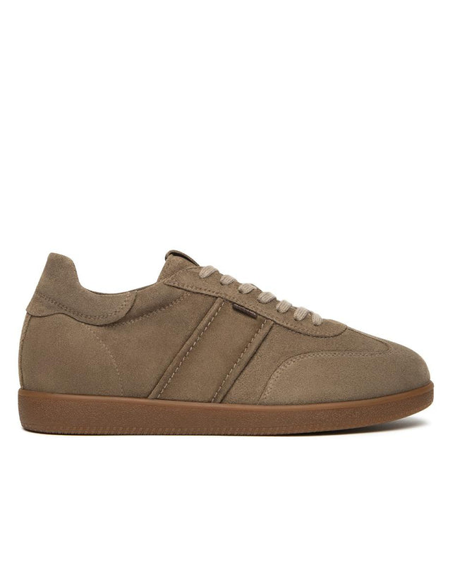 Nero Giardini Sneakers Bassa Uomo in Camoscio Fango I500890U FANGO 311 Nero Giardini 