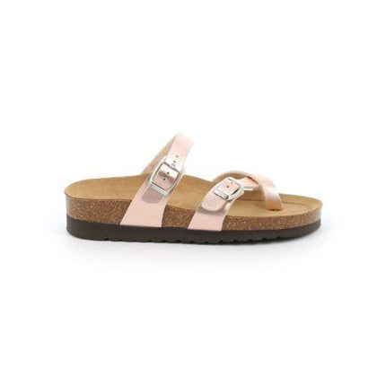 Grunland Sandali Infradito Donna Plantare Sughero Doppia Fibbia Rame CB2438 HOLA RAME Grunland 