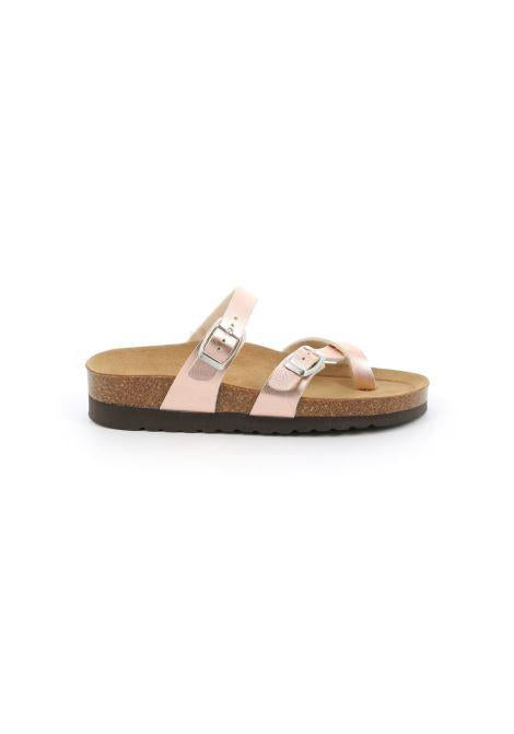 Grunland Sandali Infradito Donna Plantare Sughero Doppia Fibbia Rame CB2438 HOLA RAME Grunland 