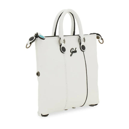 Gabs Borsetta Icon Trasformabile in Pelle Bianca con Tracolla G3 MINI TG S WHITE Gabs 