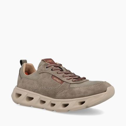 Impronte Sneakers Donna Running in Pelle Taupe SAN MARCO MIX TAUPE Impronte 
