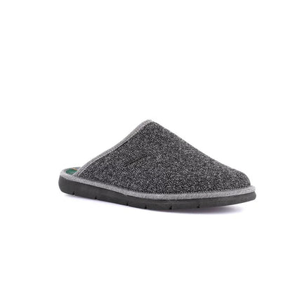 Pantofole Uomo Ciabatte in Tessuto Grigio CI1883 LOSO ANTRACITE Grunland 