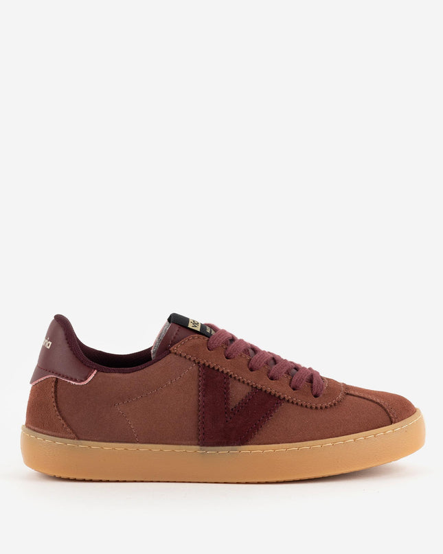 Sneakers Victoria Donna Bassa in Camoscio Terra 1126221 BERLIN TERRA Victoria 