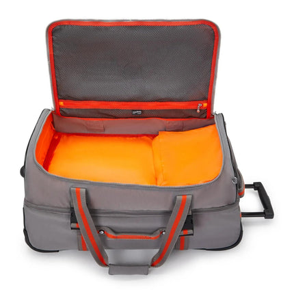 Kipling Trolley Medio 2 Ruote in Tessuto Grigio - MARIO SPATARELLA