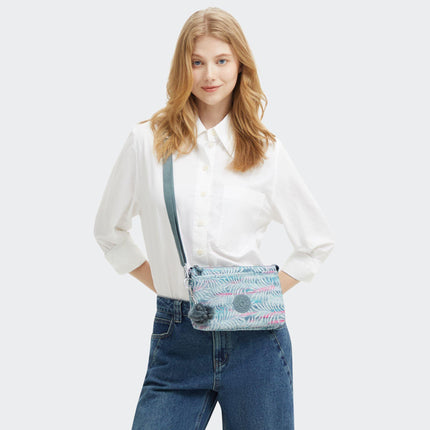 Kipling Borsetta Donna Tracolla RIRI PALMTREE LEAVES Kipling 