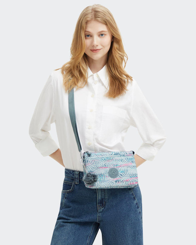 Kipling Borsetta Donna Tracolla RIRI PALMTREE LEAVES Kipling 
