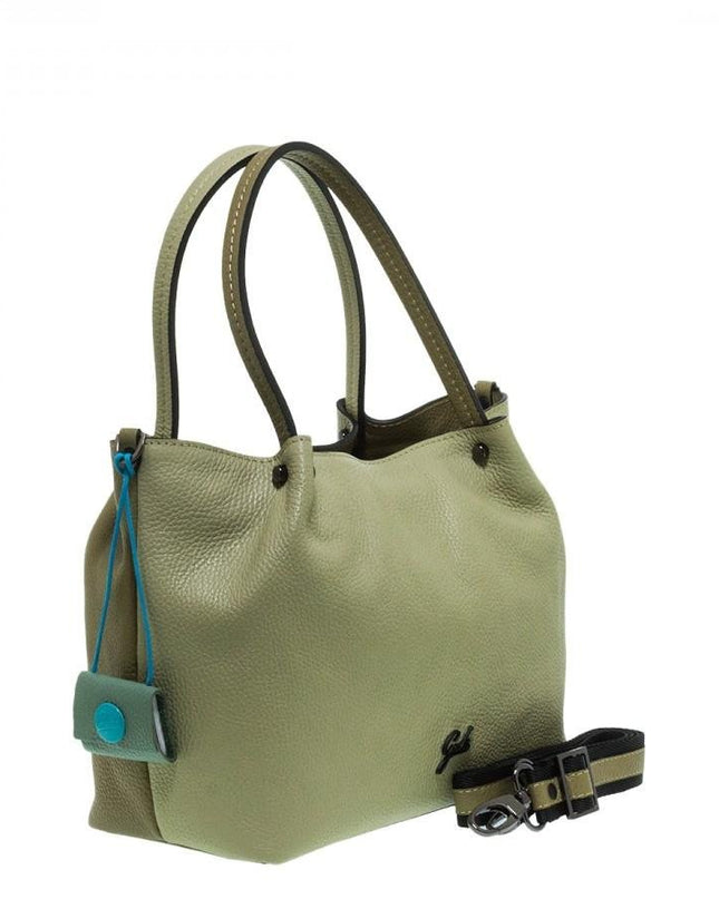Gabs Borsa Donna Shopper in Pelle Celadon Savana - MARIO SPATARELLA
