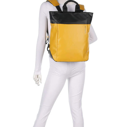 Zaino con Manici Porta Computer Giallo OST12 ECO COATED DUCK YELLOW Mandarina Duck 