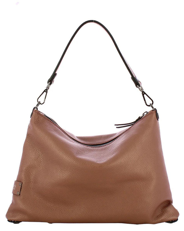 Gabs Borsa a Spalla Convertibile e Trasformabile in Pelle Balsamico con Tracolla FILIPPA TG L BALSAMICO Gabs 