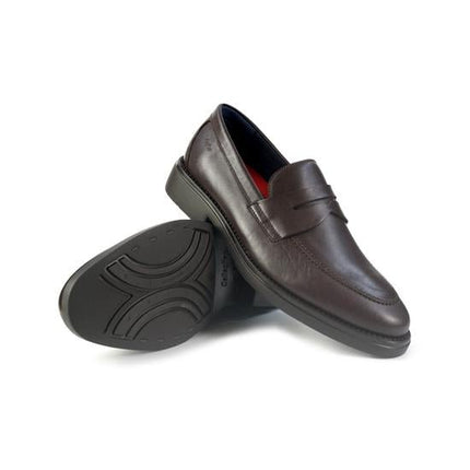 Callaghan Mocassini Uomo Elegante in Pelle Marrone - MARIO SPATARELLA