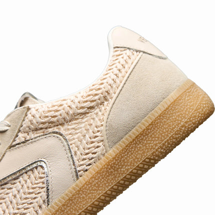 Verbenas Sneakers Bassa Donna in Pelle e Tessuto Beige SOUND TROPIC VANIGLIA Verbenas 