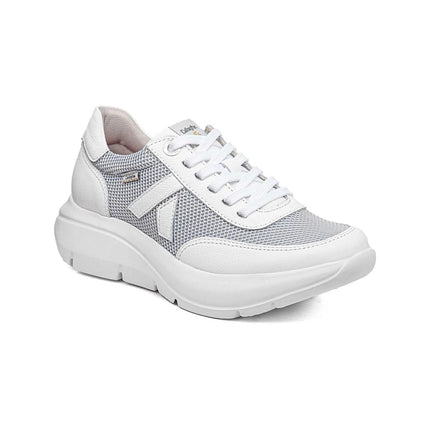 Callaghan Sneakers Algoritmo Donna in Pelle Bianca 62403 ALGORITMO BLANCO Callaghan 