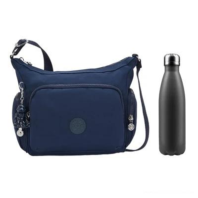 Kipling Borsetta Tracolla Multitasche in Tessuto Blue GABB S INFINITE BLUE Kipling 