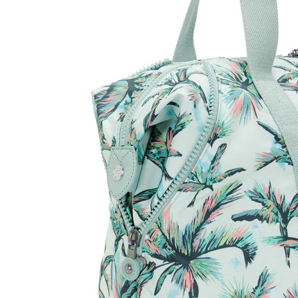 Kipling Borsone Shopper Viaggio in Tessuto Fantasia More Palm Trees - MARIO SPATARELLA