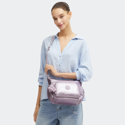 Kipling Borsetta Tracolla Multitasche Metallic Lilac GABB S LILAC METALLIC Kipling 