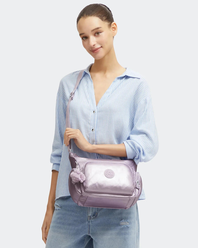 Kipling Borsetta Tracolla Multitasche Metallic Lilac GABB S LILAC METALLIC Kipling