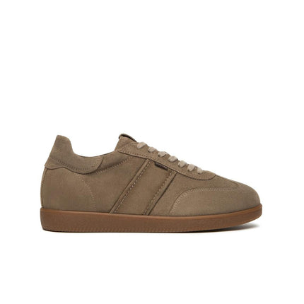 Nero Giardini Sneakers Bassa Uomo in Camoscio Fango - MARIO SPATARELLA
