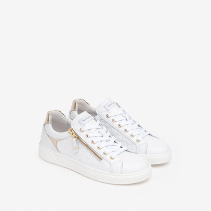 Nero Giardini Sneakers Donna Bassa in Pelle Bianca E513001D BIANCO 707 Nero Giardini 