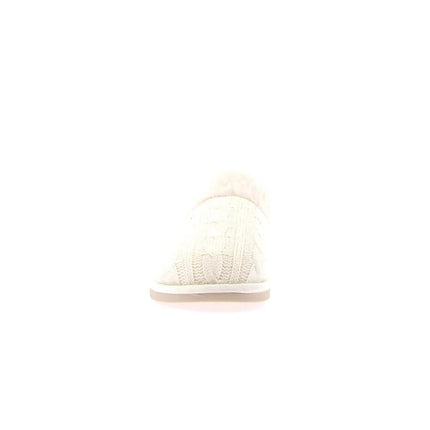 Pantofole Donna Maglia e Peluche Panna CI2475 KANT PANNA Grunland 