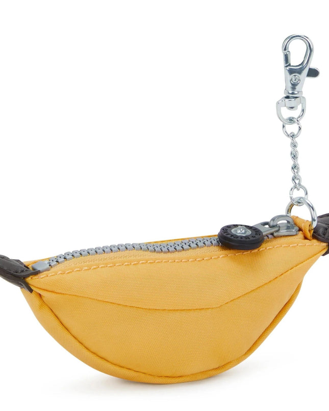 Kipling Mini Portachiavi Pochette in Tessuto Giallo - MARIO SPATARELLA
