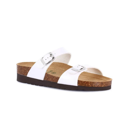 Grunland Sandali Donna Plantare Sughero Doppia Fibbia Perla CB2434 HOLA PERLA Grunland 