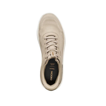 Geox Spherica Plus Sneakers Uomo Bassa in Tessuto Sabbia U55MPA SPHERICA FAST IN SYSTEM SAND Geox 