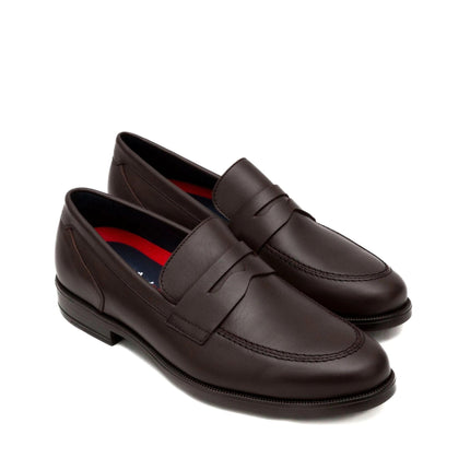 Callaghan Adaptaction Mocassino College Uomo in Pelle Marrone 63302 VITORIO MARRON Callaghan 
