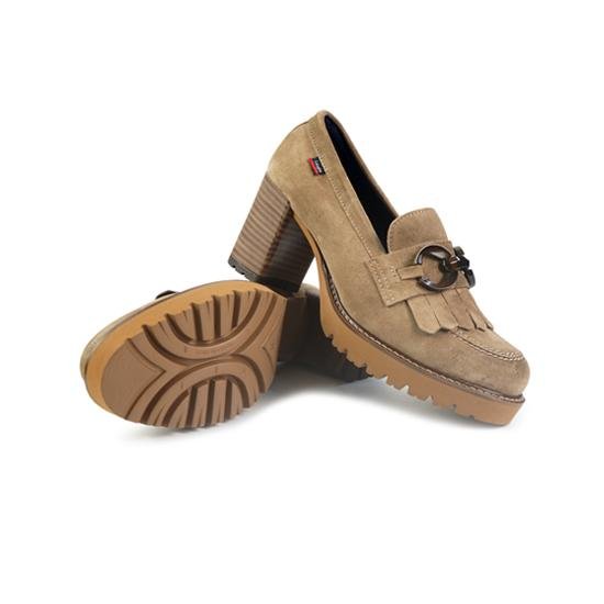 Mocassini Donna Alti Camoscio Visone - MARIO SPATARELLA