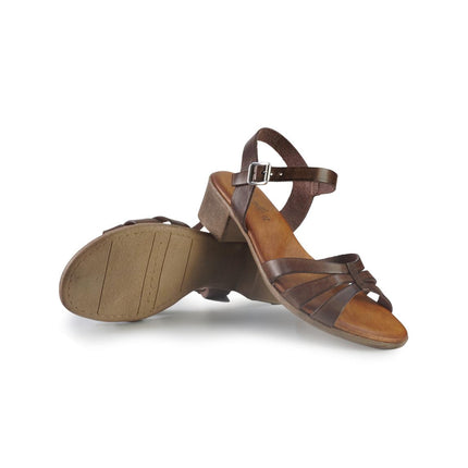 Sandali con Tacco in Pelle Moro 2726 MORO Clanto 