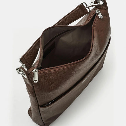 Mandarina Duck Borsa Donna Multitasche in Pelle Marrone Chocolat FZTA2 MELLOW LEATHER MILK CHOCOLATE Mandarina Duck 