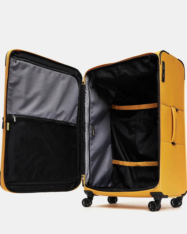 Trolley XL Espandibile Softy Giallo 4 Ruote OSV05 ECO COATED DUCK YELLOW Mandarina Duck 