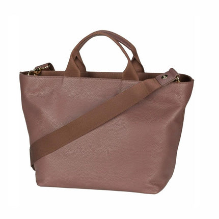 Borsa a Mano in Pelle con Tracolla FZT45 MELLOW LEATHER BALSAMIC 25G Mandarina Duck 