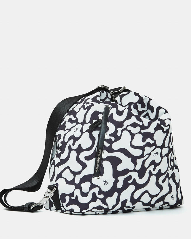 Mandarina Duck Borsa Convertibile Zaino Tessuto Fantasia Moire QHT10 HUNTER MOIRE Mandarina Duck 